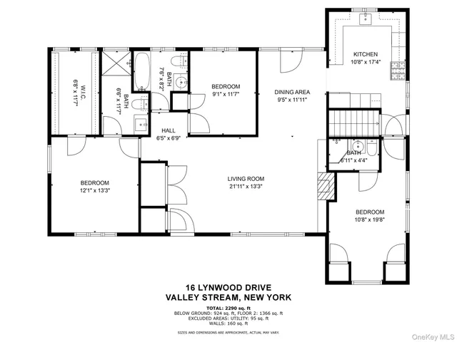 $890,000 | 16 Lynwood Drive, Valley Stream, NY 11580