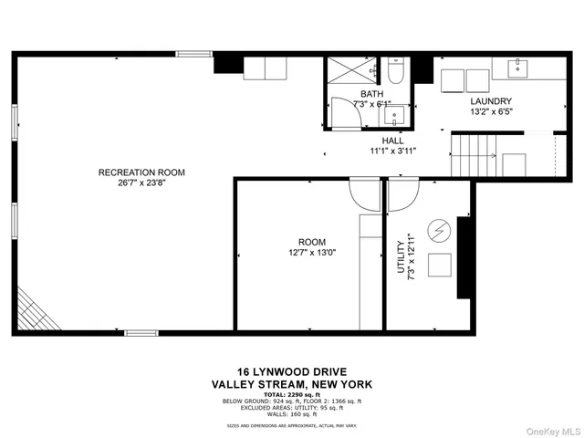 $890,000 | 16 Lynwood Drive, Valley Stream, NY 11580