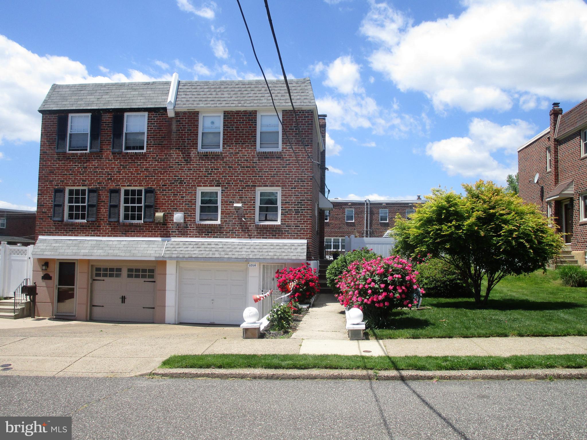 11914 Stevens Road Philadelphia, PA 19116 - Photo 1 of 37 Beautiful Brick Front Exterior