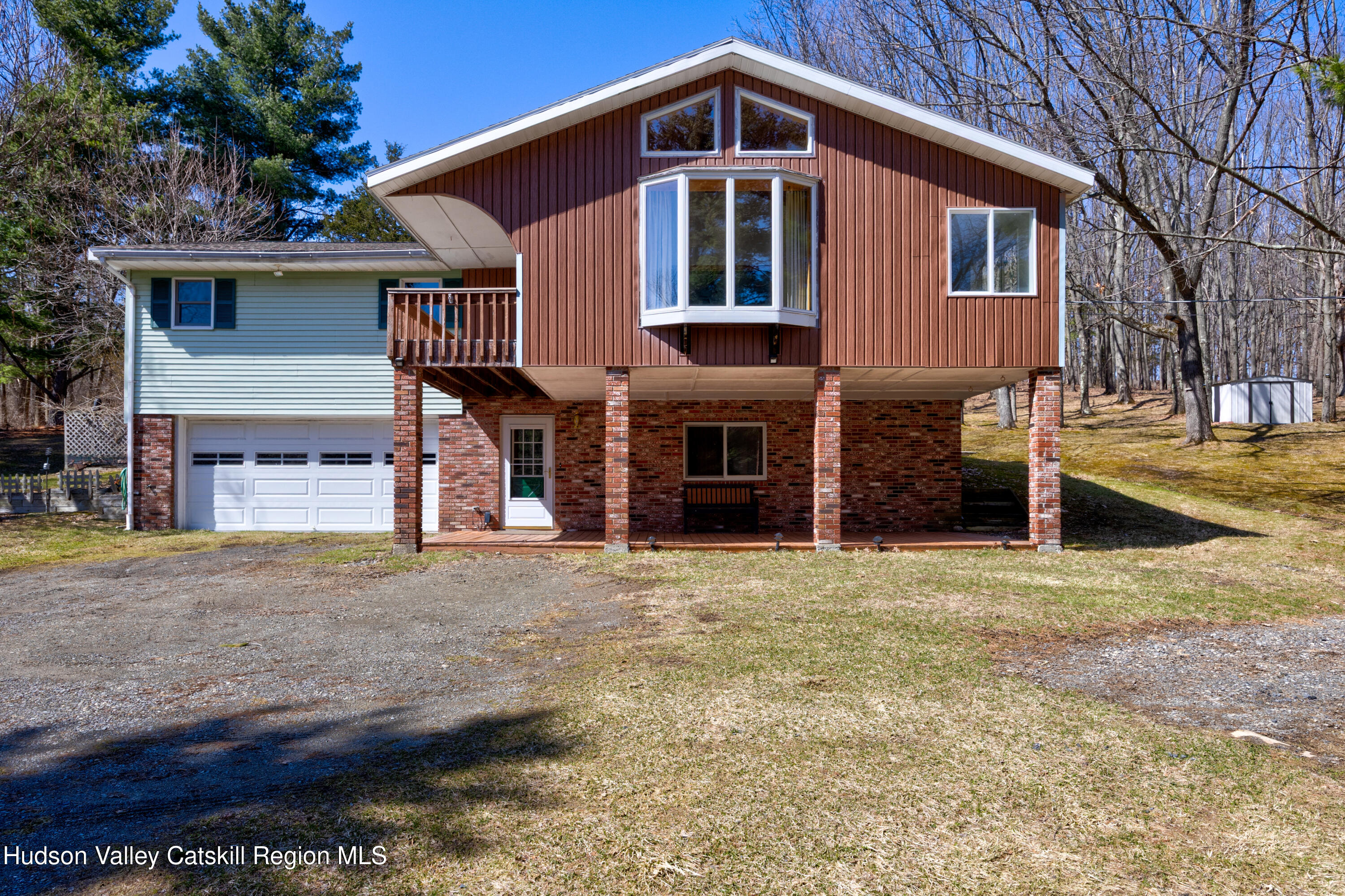 524 Angel Hill Road Chatham, NY 12037 - Photo 2 of 33 a front view of a house with a yard