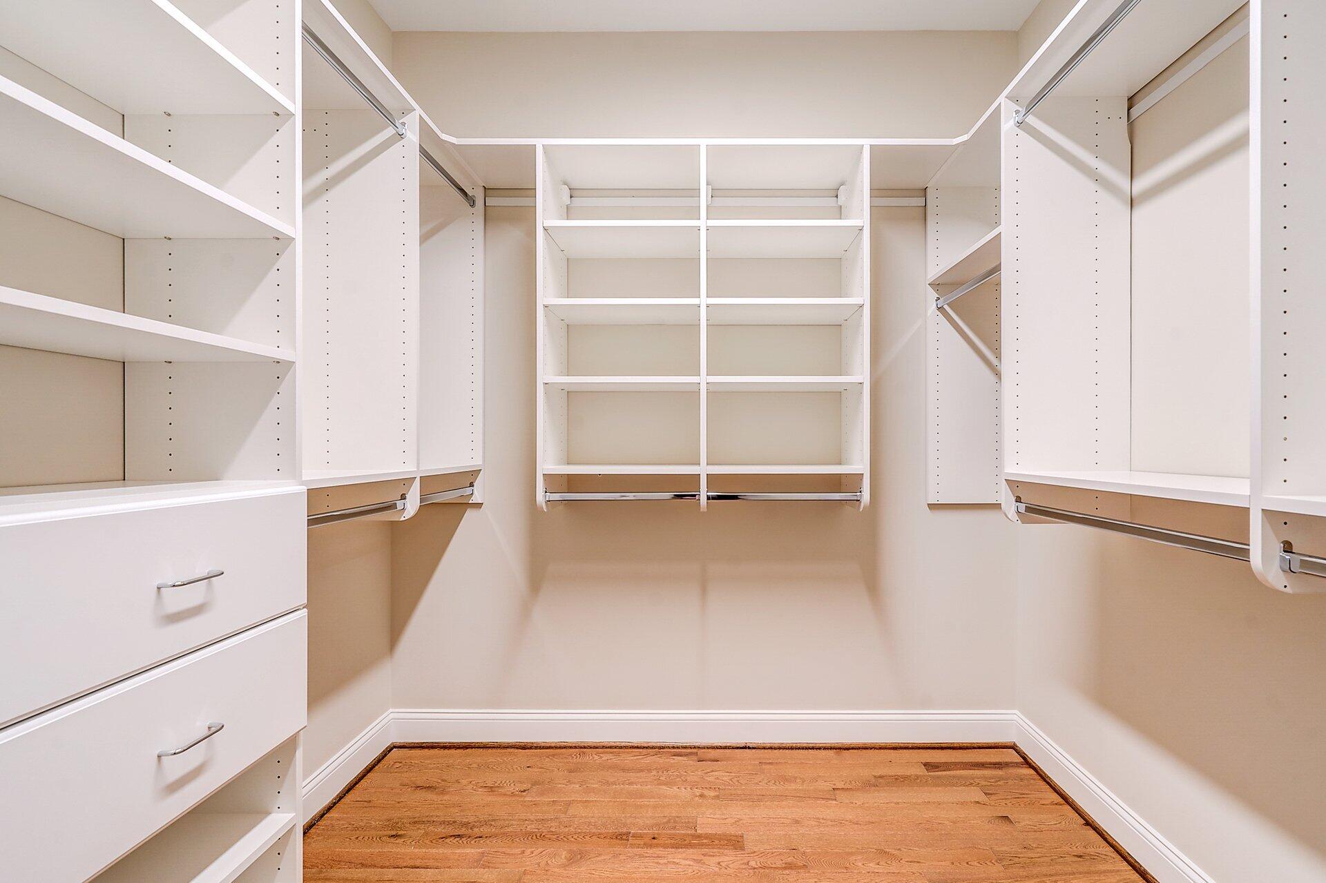 6917 Fairway Ridge Road Salem, VA 24153 - Photo 7 of 12 a view of walk in closet with empty racks