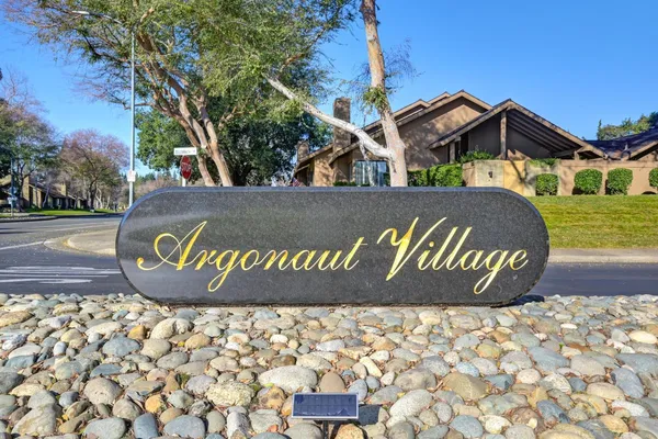 a front view of a sign board