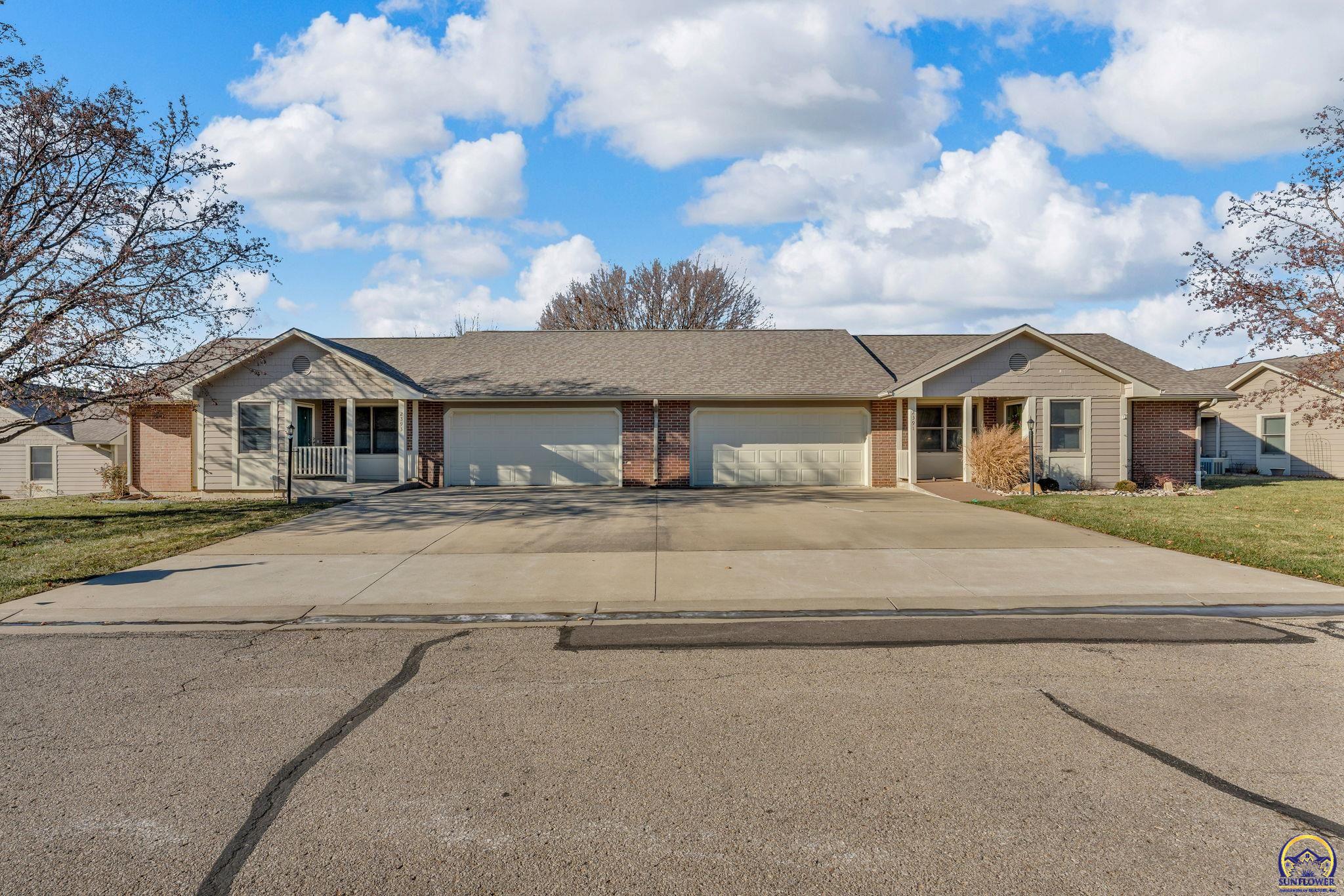 2393 Southwest Honeysuckle Lane Topeka, KS 66614 - Photo 3 of 40 View of Both Duplexes