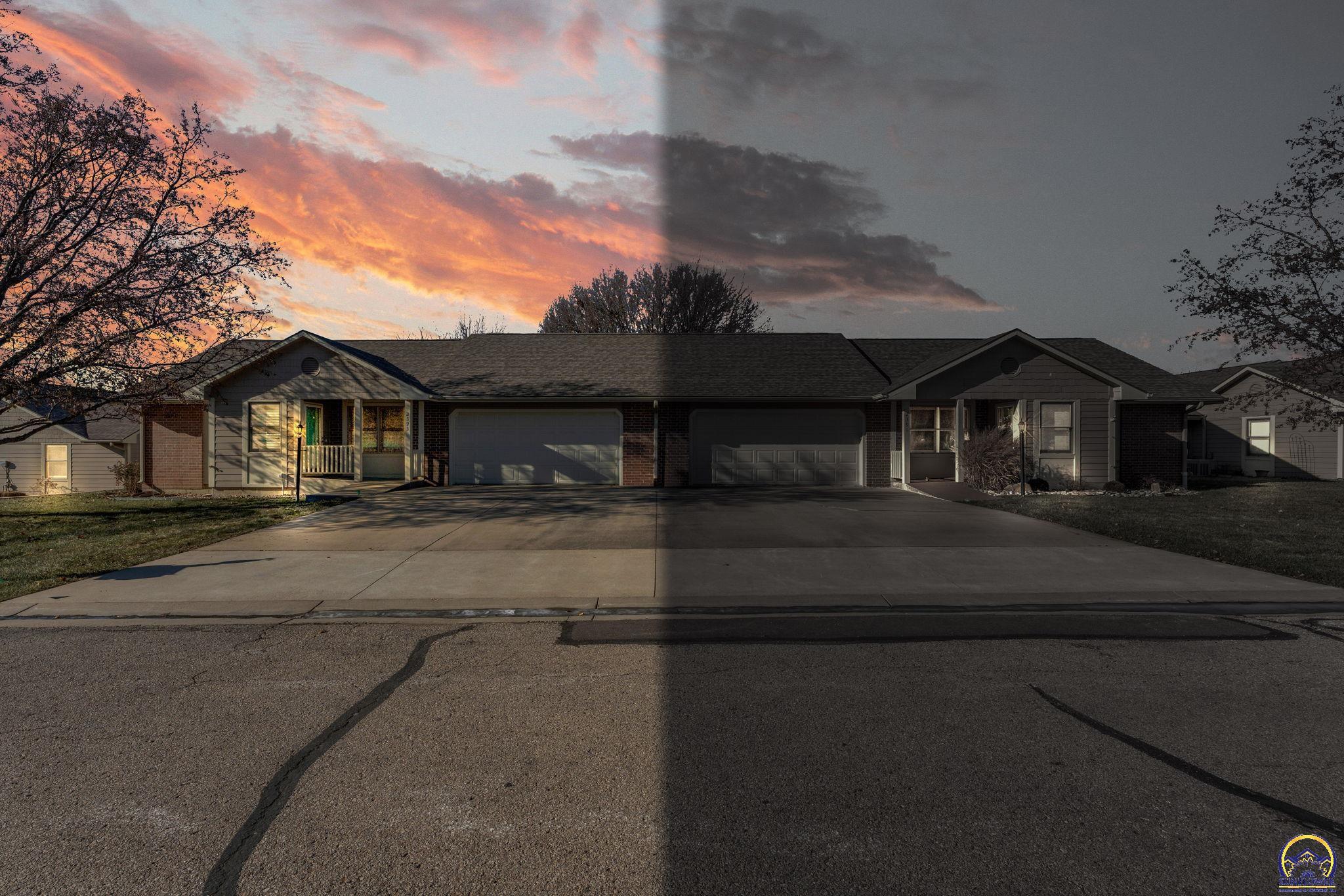 2393 Southwest Honeysuckle Lane Topeka, KS 66614 - Photo 6 of 40 Night View