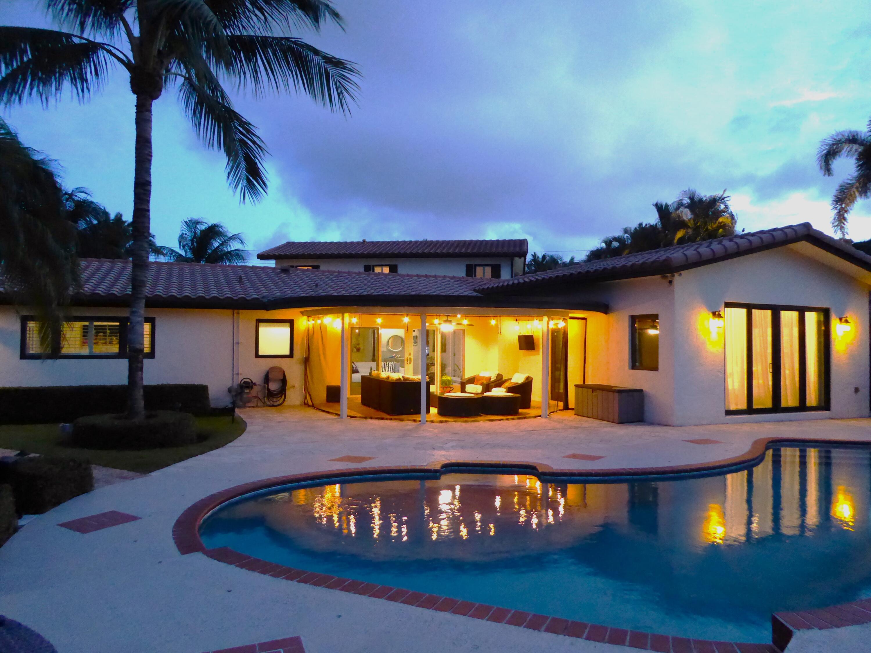 1069 West Palmetto Park Road Boca Raton, FL 33486 - Photo 52 of 54 Back at Dusk