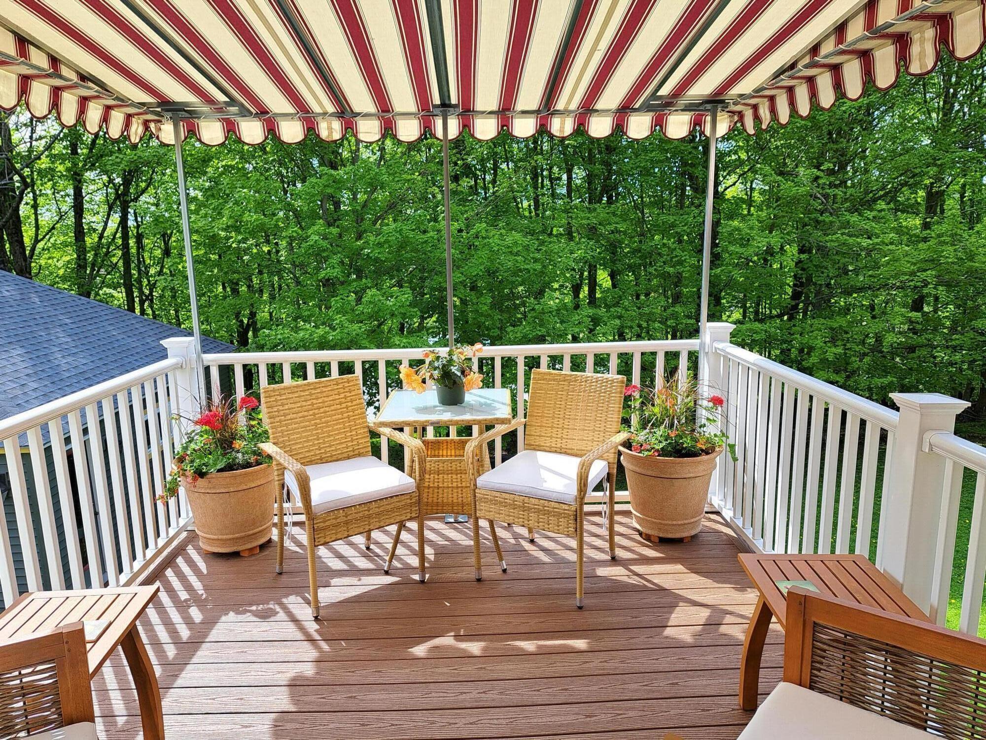 51 Free Street Dexter, ME 04930 - Photo 28 of 97 The Deck in Spring