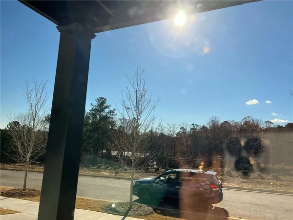 a view of outdoor space with garden view