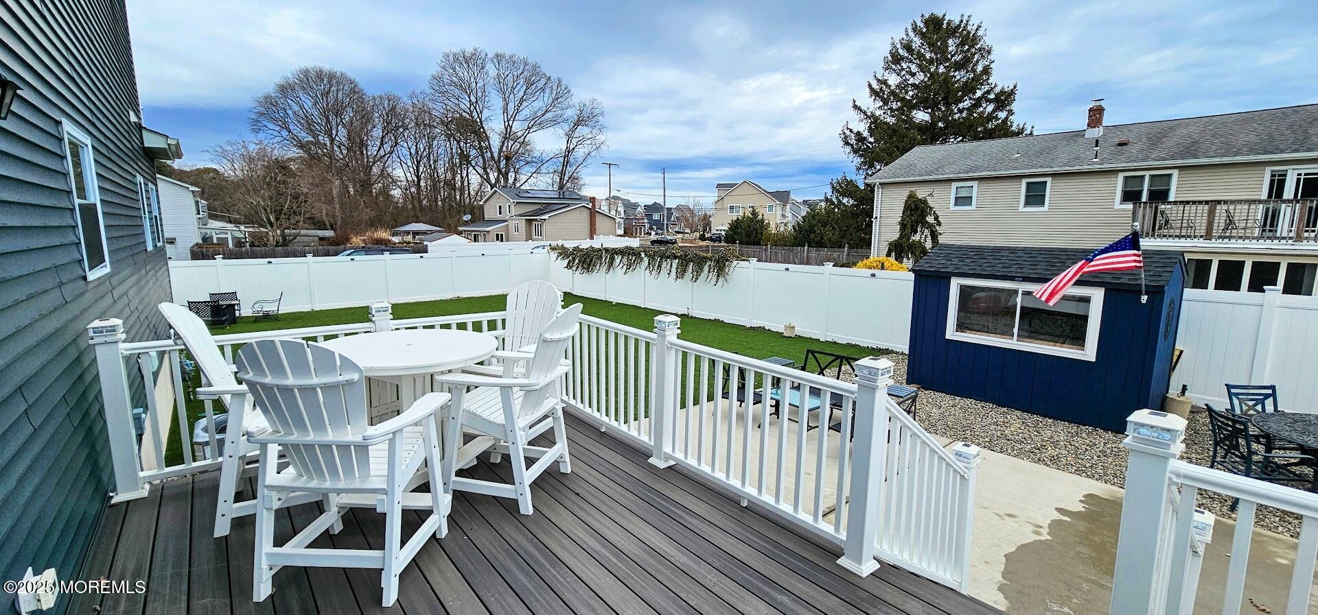 137 Jordan Road Brick, NJ 08724 - Photo 27 of 38 a view of a house with wooden deck and furniture