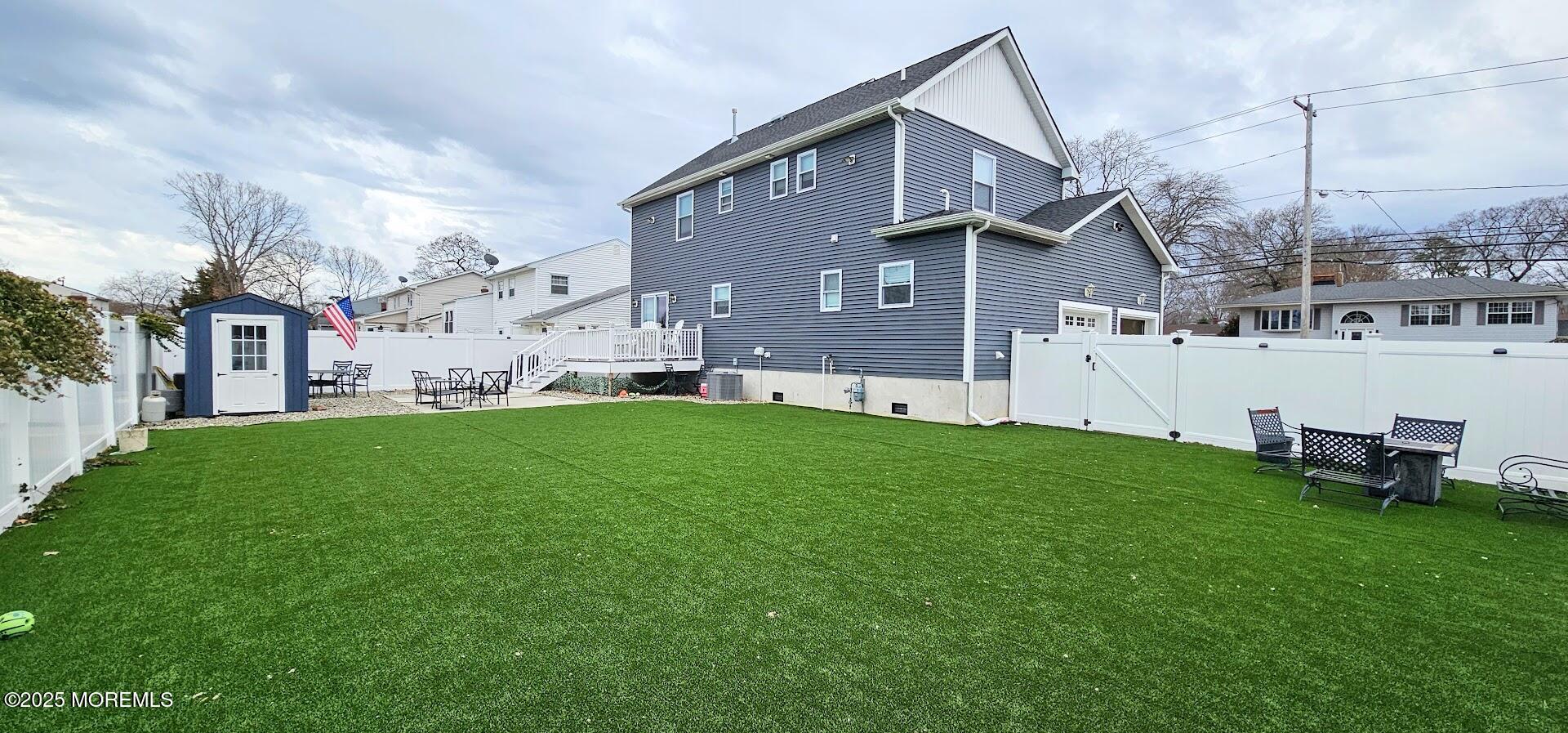 137 Jordan Road Brick, NJ 08724 - Photo 33 of 38 a view of a house with a yard and sitting area