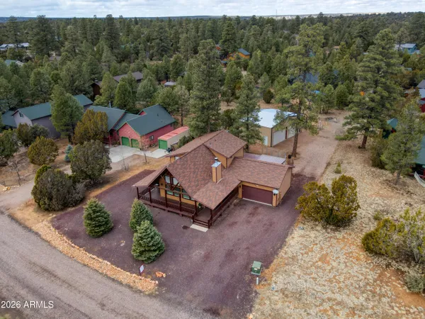$679,000 | 2010 Christmas Pine Road, Overgaard, AZ 85933
