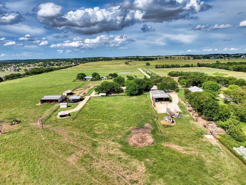 15796 Chapel Road Lorena, TX 76655 - Photo 25 of 28 a view of a lake with a big yard