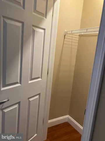 a view of walk in closet