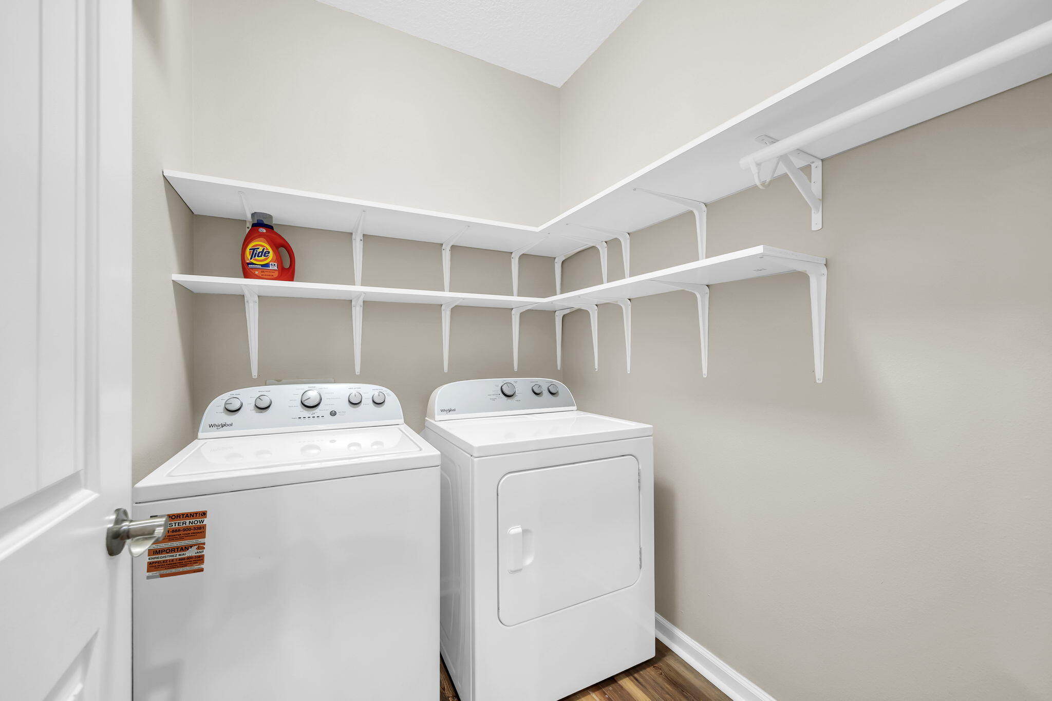 115 Lilly Bell Lane Freeport, FL 32439 - Photo 37 of 47 a utility room with dryer and washer
