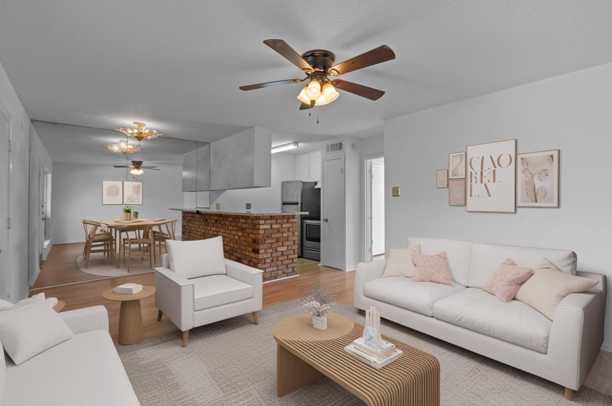 Living Room - Virtually Staged