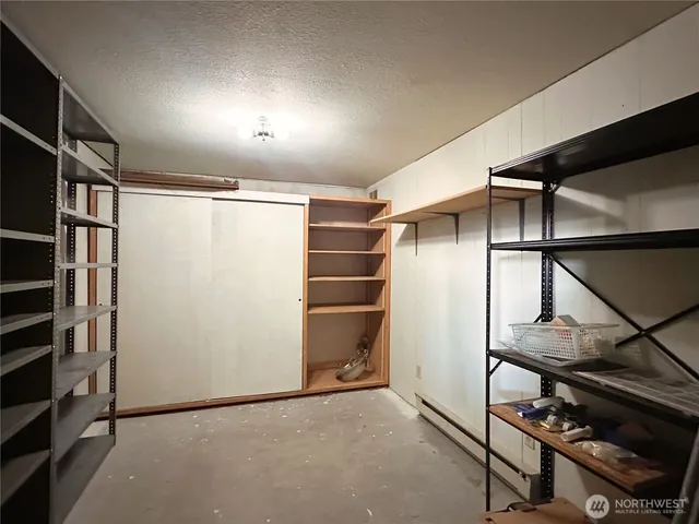 a view of a car garage