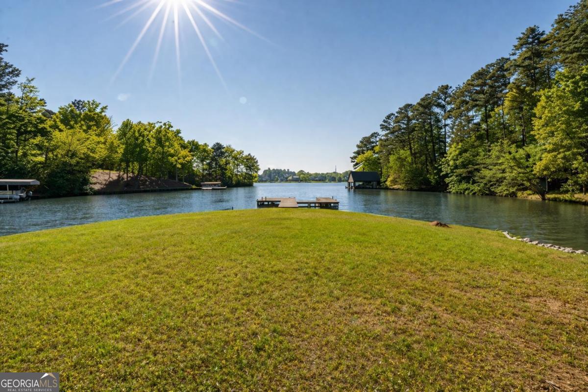 1901 Pine Grove Road Greensboro, GA 30642 - Photo 4 of 18 a view of a lake with a yard