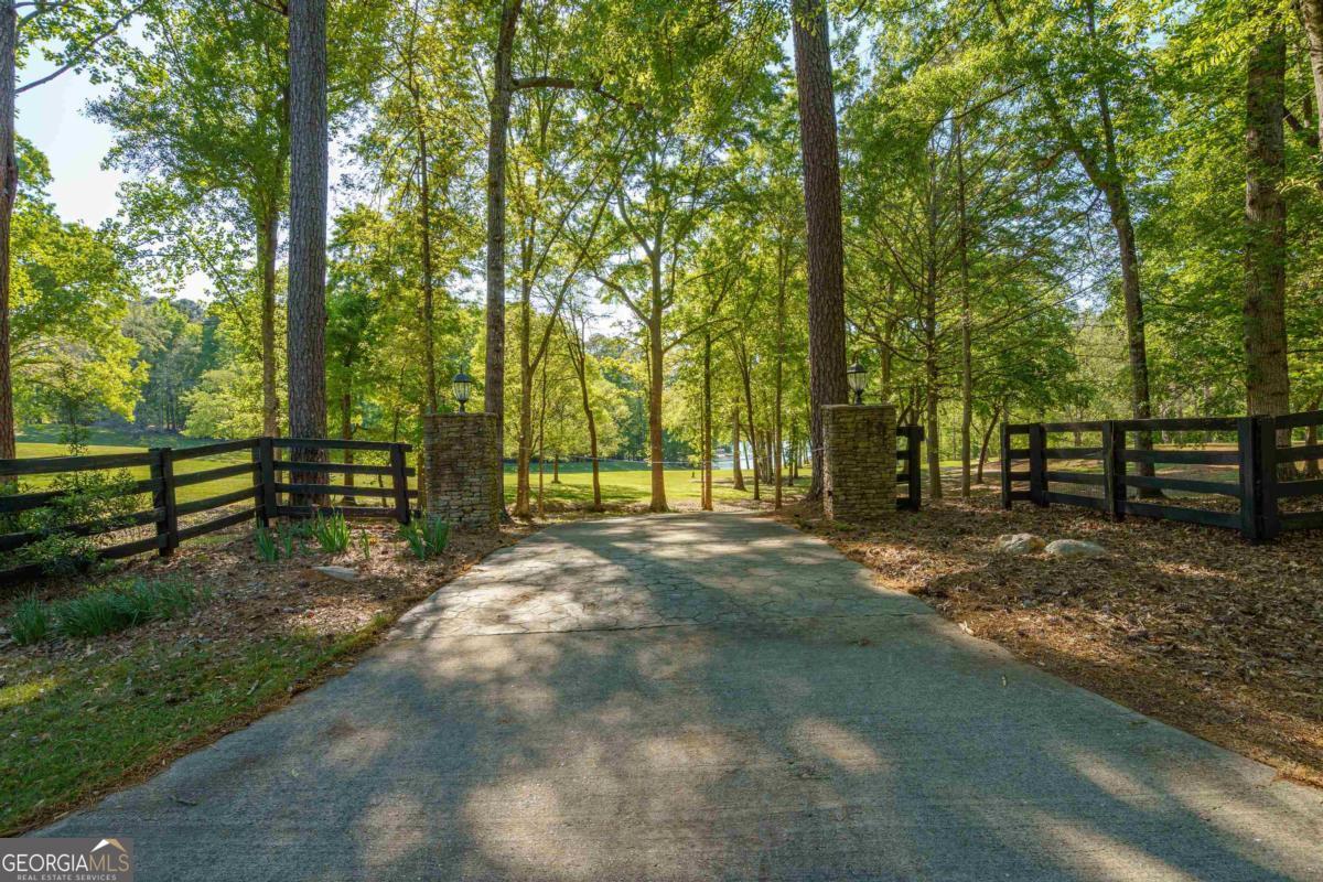 1901 Pine Grove Road Greensboro, GA 30642 - Photo 8 of 18 a view of outdoor space with deck and trees