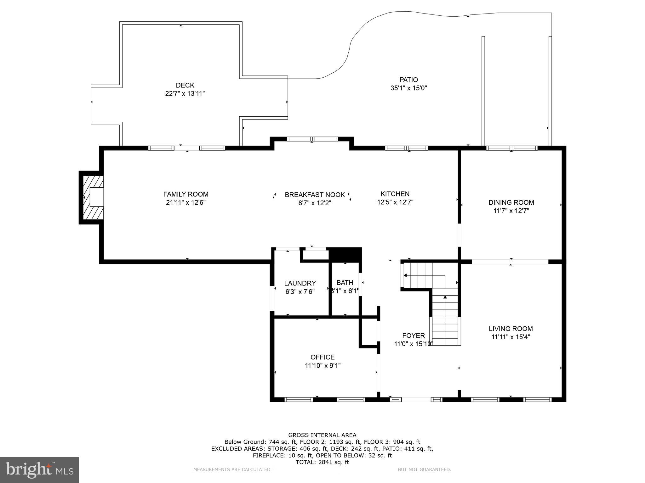 21297 Mirror Ridge Place Sterling, VA 20164 - Photo 43 of 44 FLOOR PLAN