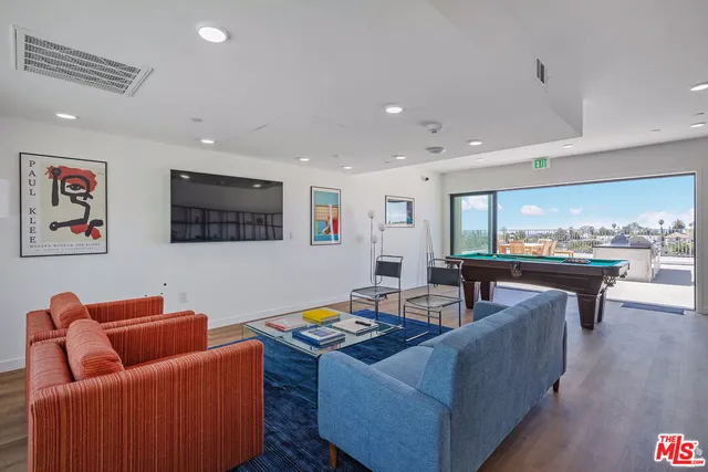 a room with games and windows