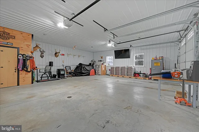 a view of storage and utility room