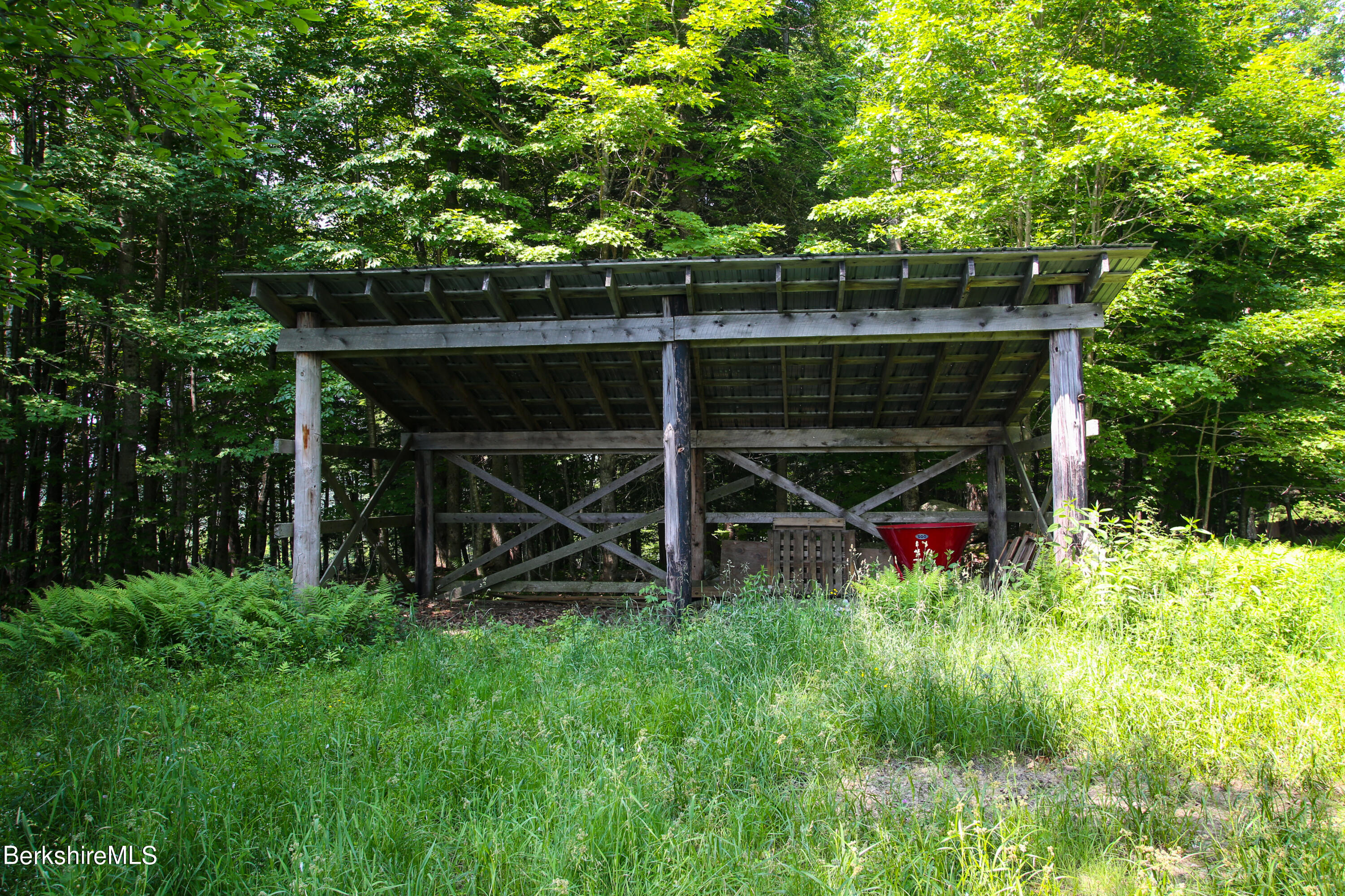 61 Sumner Stetson Road Heath, MA 01339 - Photo 31 of 34 a view of backyard with wooden fence and large trees