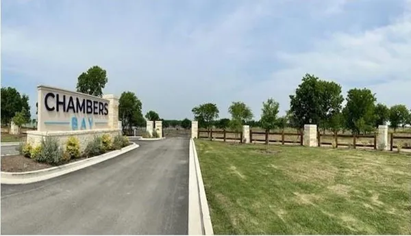 a view of a backyard with a garden