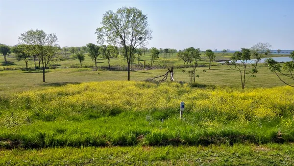 a view of swimming pool with a yard