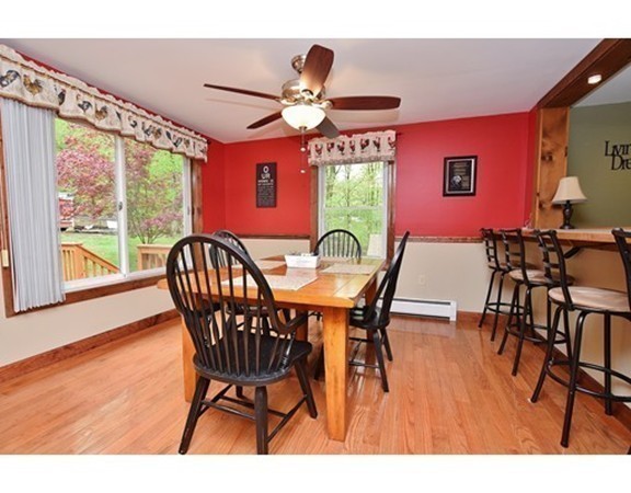 211 Bumstead Road Monson, MA 01057 - Photo 6 of 30 a view of a dining room with furniture window and outside view