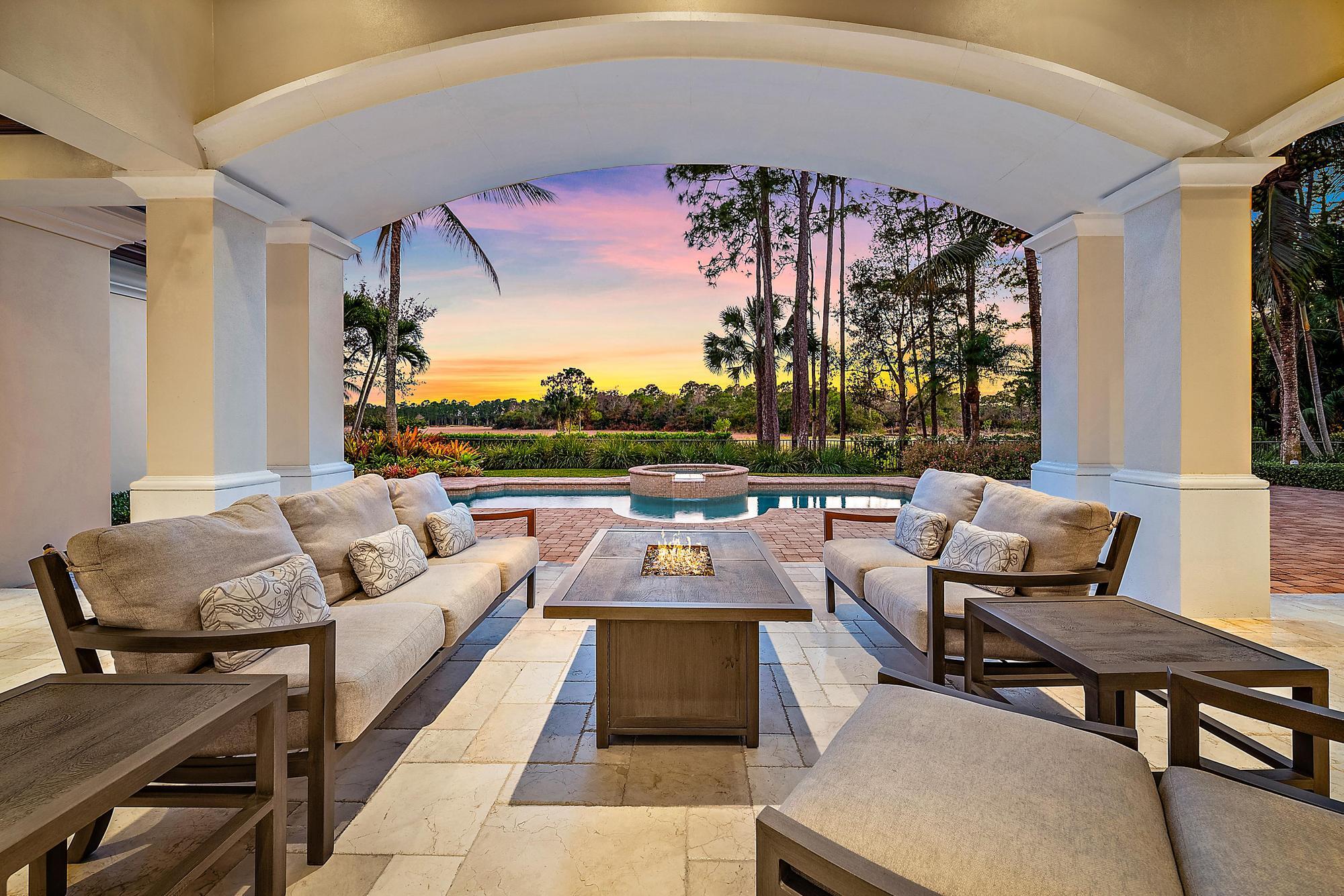 7770 Old Marsh Road Palm Beach Gardens, FL 33418 - Photo 4 of 45 a outdoor space with furniture