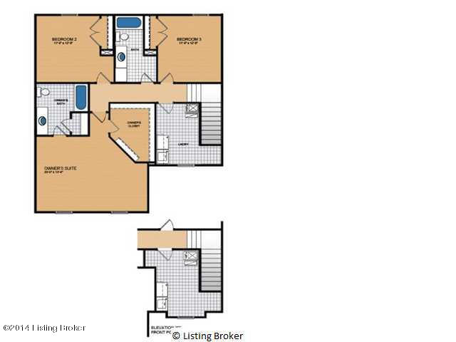7816 Westbrook Road Louisville, KY 40258 - Photo 5 of 27 Second Floor Layout