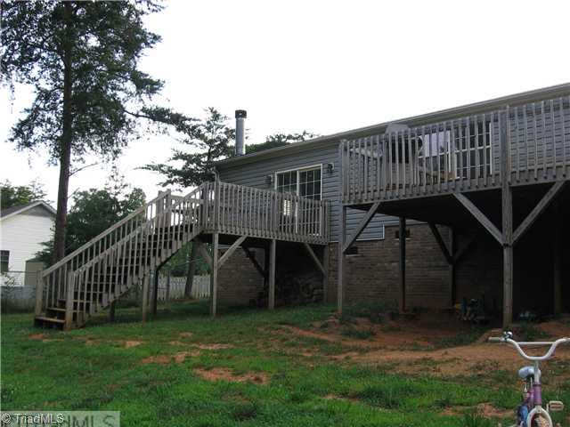 1183 Kallam Farm Road Sandy Ridge, NC 27046 - Photo 16 of 16 Exterior Back. Back View of Home showing Large Decks