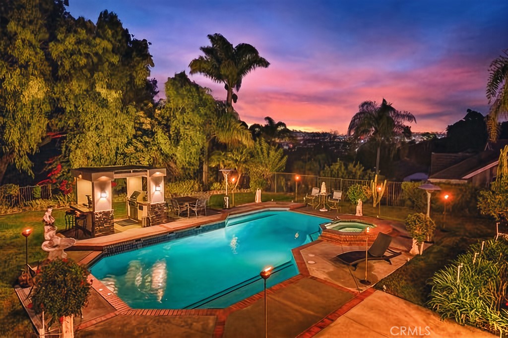 25641 Rapid Falls Road Laguna Hills, CA 92653 - Photo 5 of 50 a view of swimming pool with outdoor seating