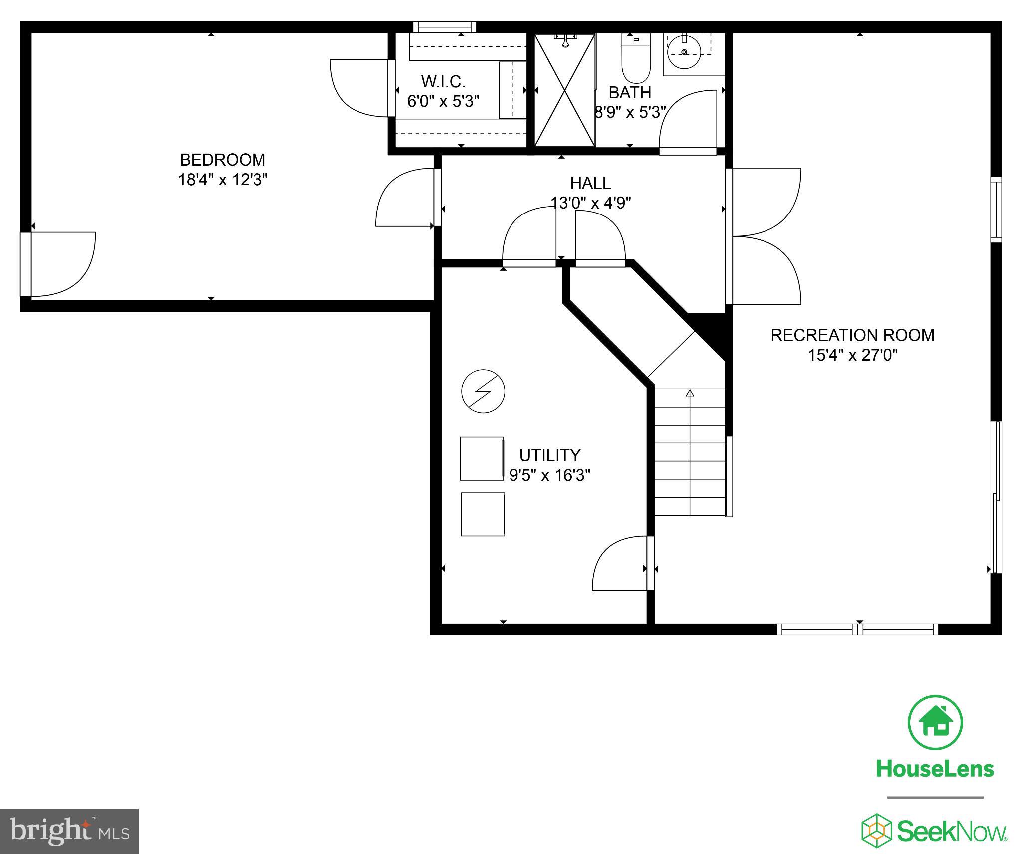 3404 Holly Circle Triangle, VA 22172 - Photo 66 of 68 Basement Floorplan