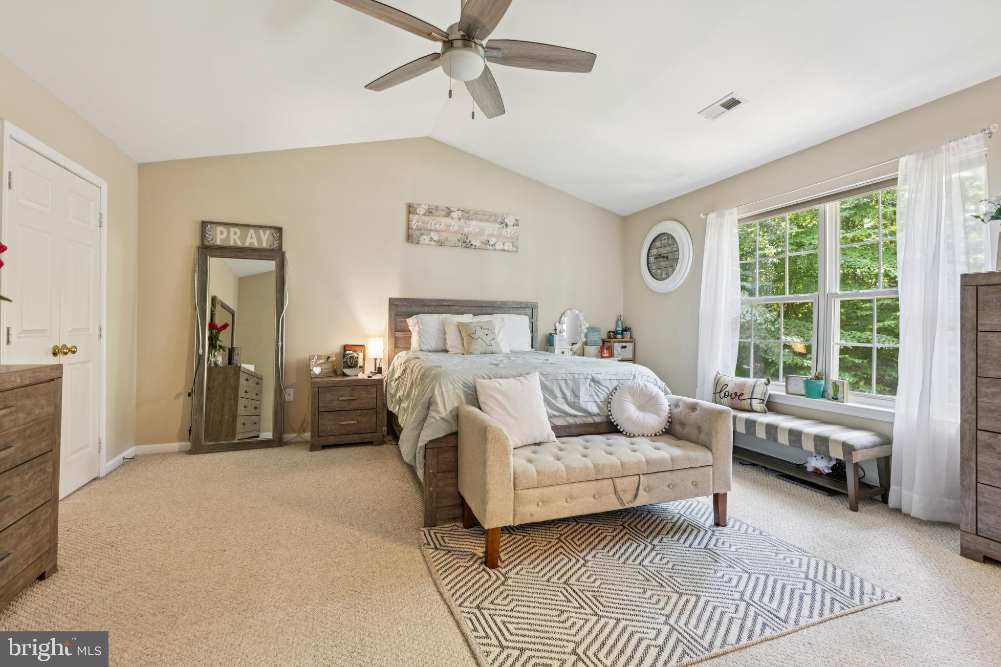 3404 Holly Circle Triangle, VA 22172 - Photo 10 of 68 Primary Bedroom with natural light and charm.