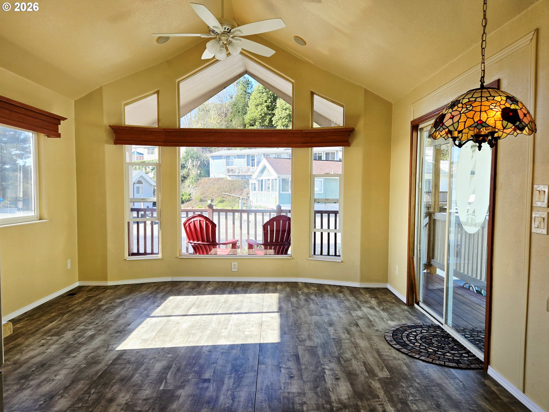 16219 Lower Harbor Road, Unit 18 Brookings, OR 97415 - Photo 14 of 38 a view of entryway with wooden floor