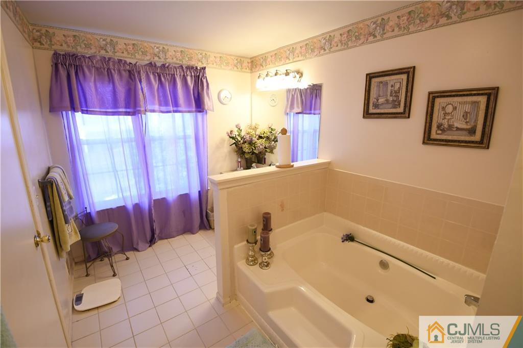 171 Salem Road North Brunswick, NJ 08902 - Photo 22 of 44 a bathroom with a tub sink and mirror