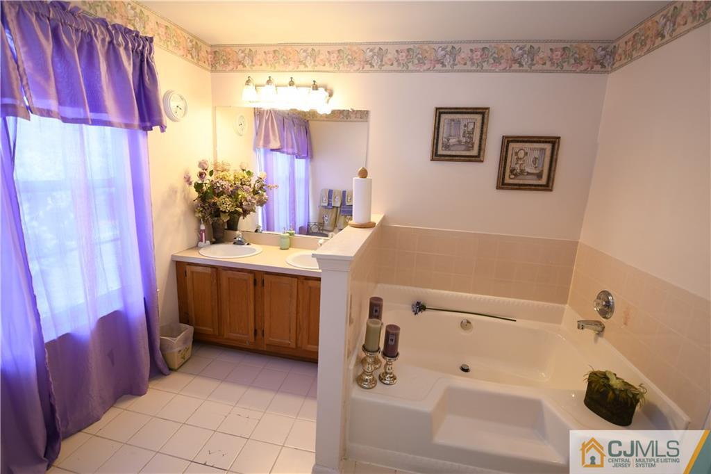 171 Salem Road North Brunswick, NJ 08902 - Photo 24 of 44 a bathroom with a sink and a mirror