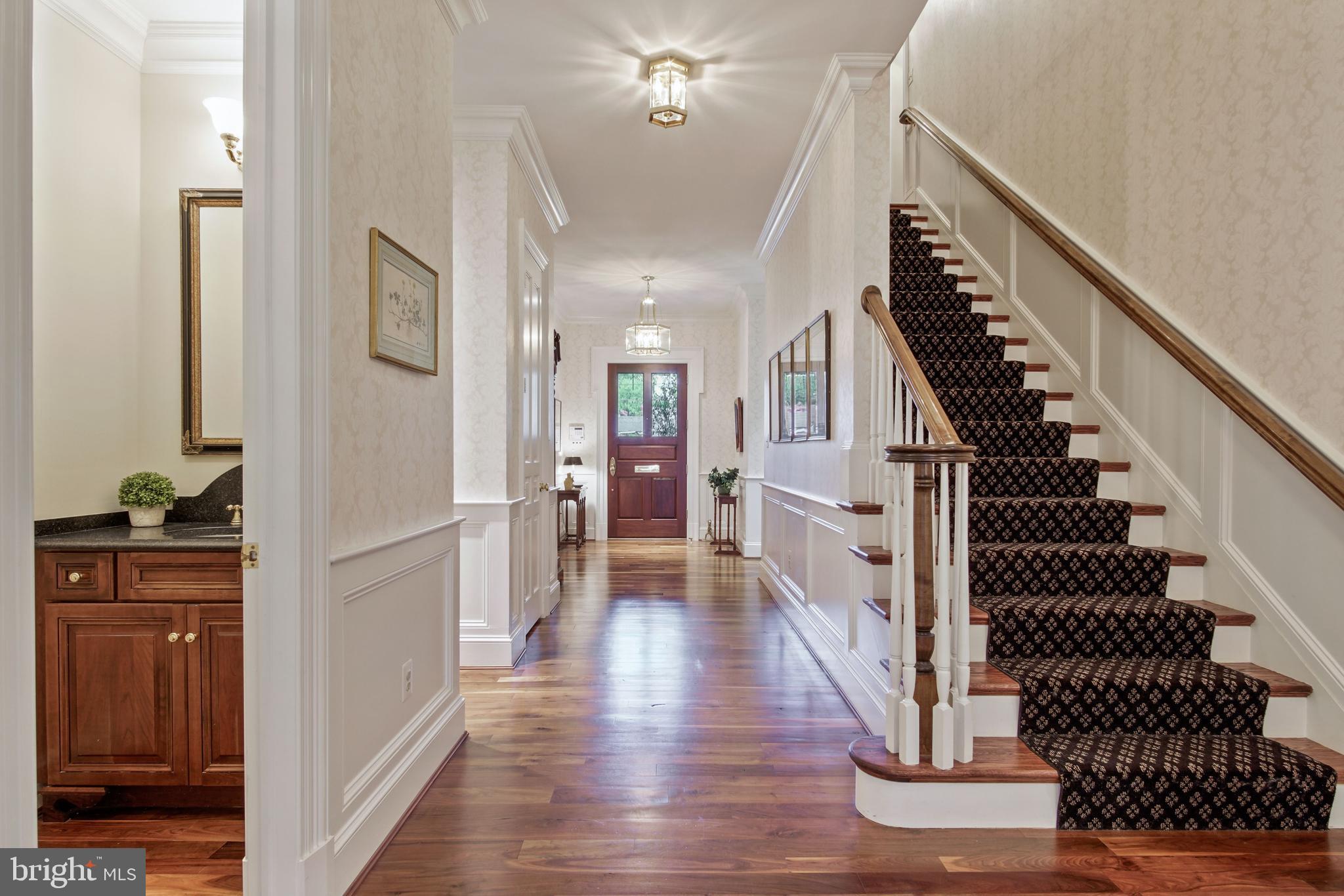 5602 Newington Road Bethesda, MD 20816 - Photo 2 of 34 Impressive Entry with high ceilings!