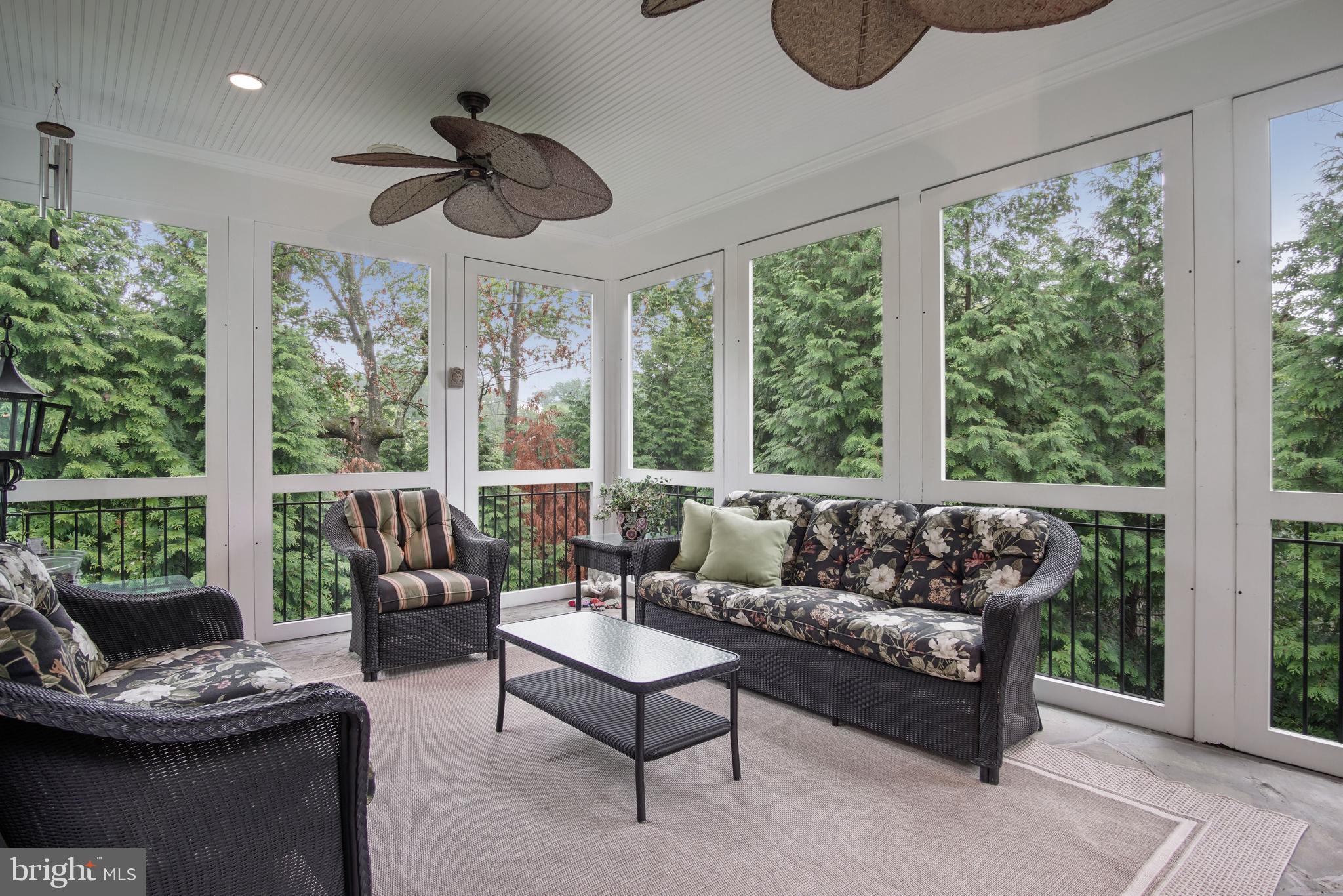 5602 Newington Road Bethesda, MD 20816 - Photo 12 of 34 Screened-in Porch off Family Room