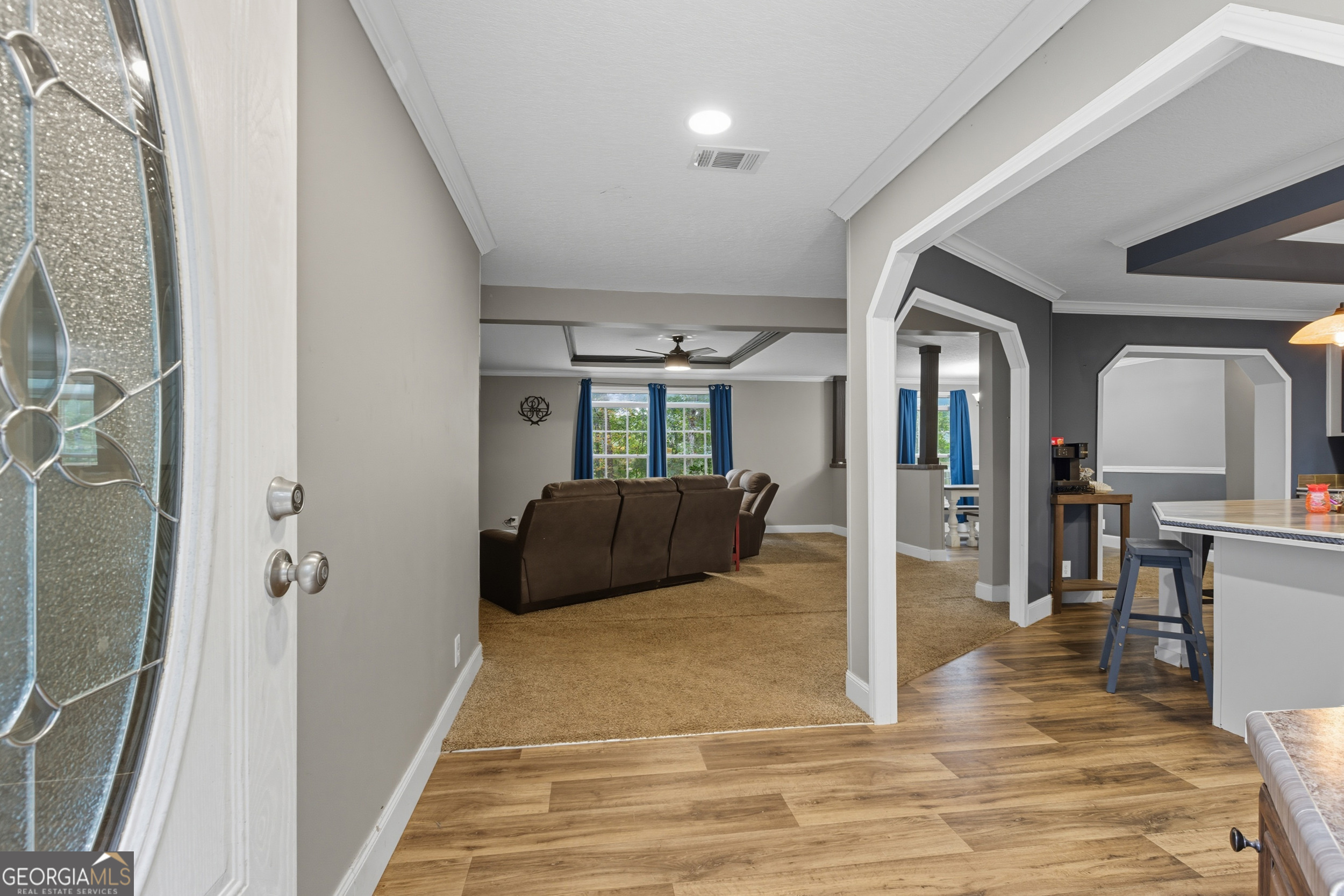 567 Cherokee Road Toccoa, GA 30577 - Photo 8 of 32 a view of a hallway view with living space