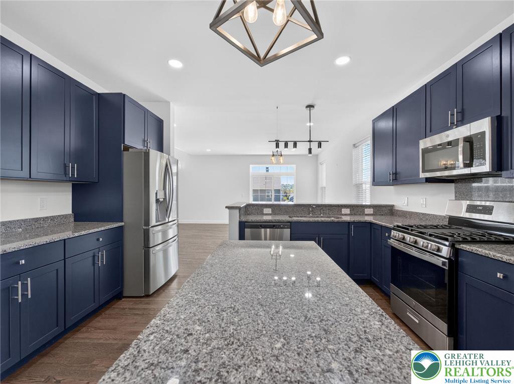 477 Newlins Road East Easton, PA 18040 - Photo 6 of 69 Gorgeous kitchen with a large island