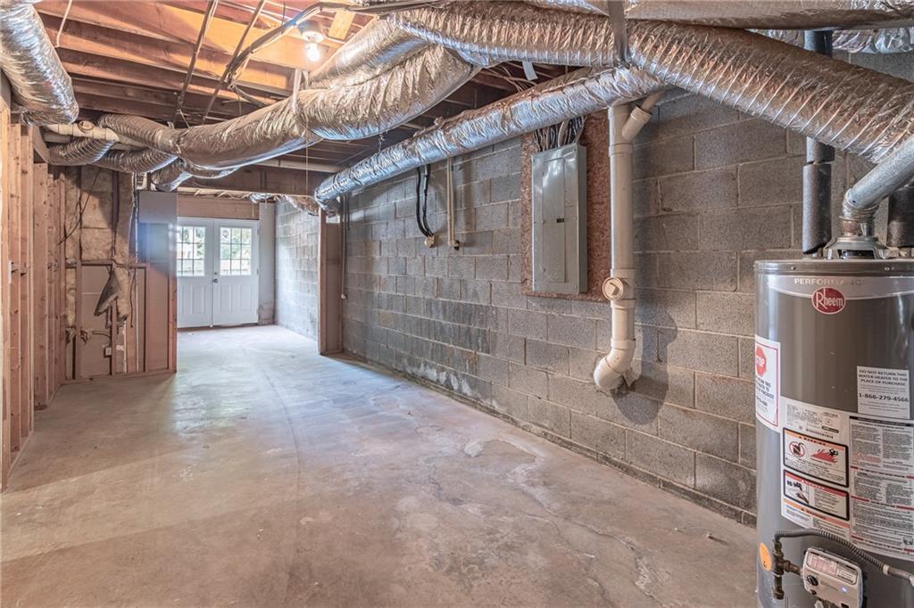 736 Singley Drive Lawrenceville, GA 30044 - Photo 29 of 33 a view of empty room with wooden walls
