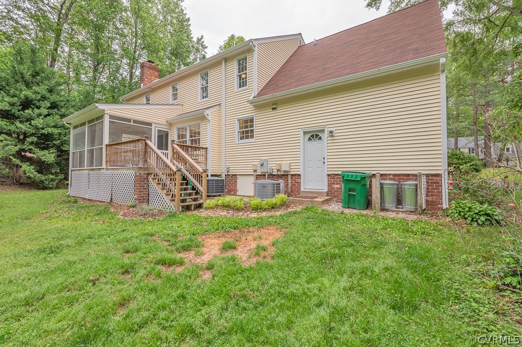 14202 Long Gate Road Midlothian, VA 23112 - Photo 27 of 27 a view of a house with backyard