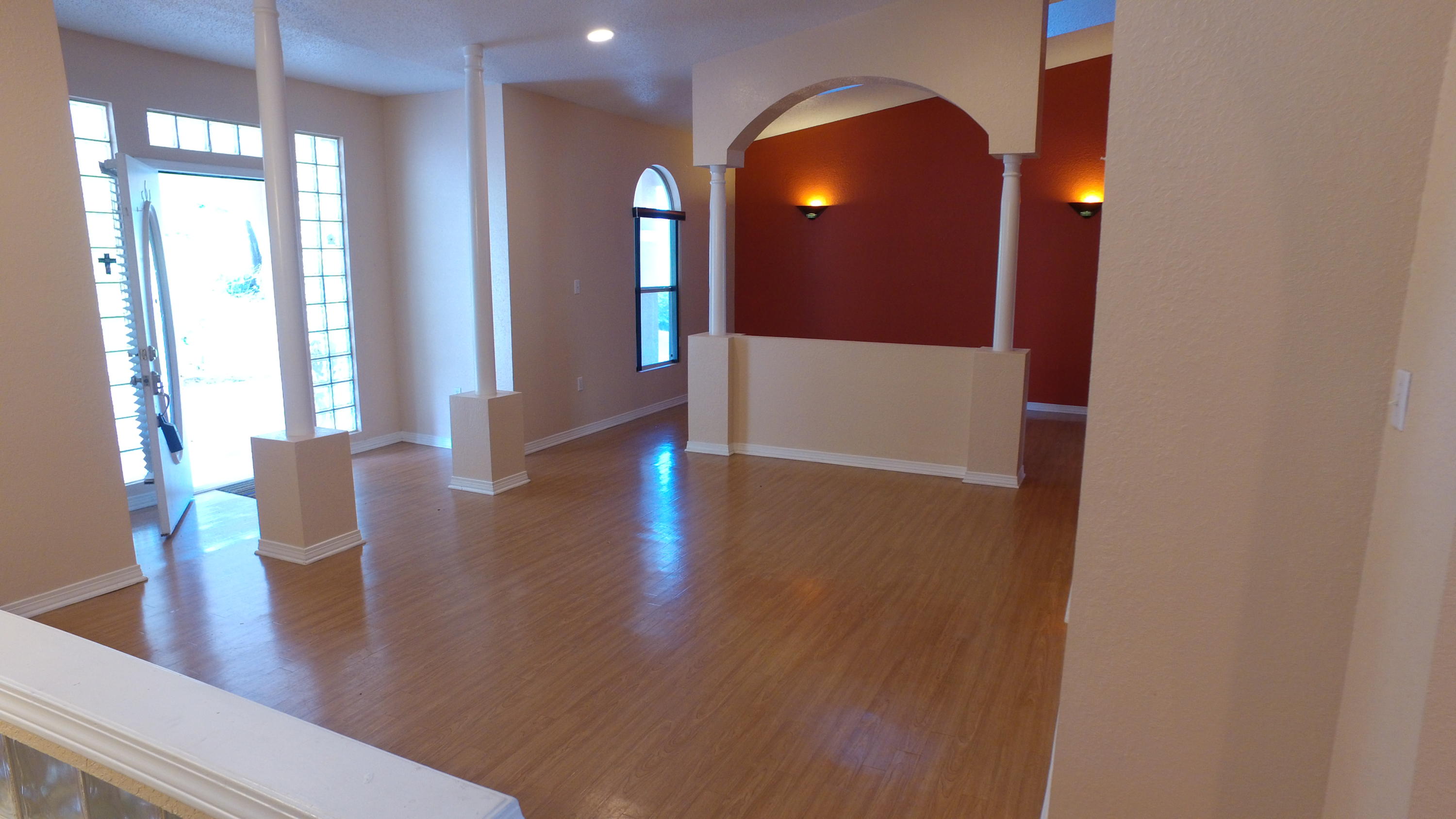 564 Ridge Lake Road Crestview, FL 32536 - Photo 25 of 58 a view of a living room with hardwood floor and windows