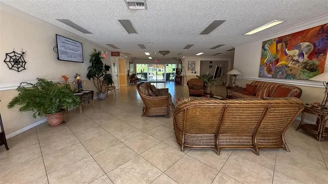 a view of a terrace with chairs