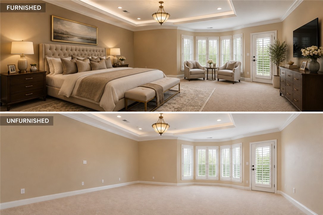 114 Willowbend Drive Anderson, SC 29621 - Photo 20 of 50 This spacious sleeping quarter features a tray ceiling, crown molding, and abundant natural light.