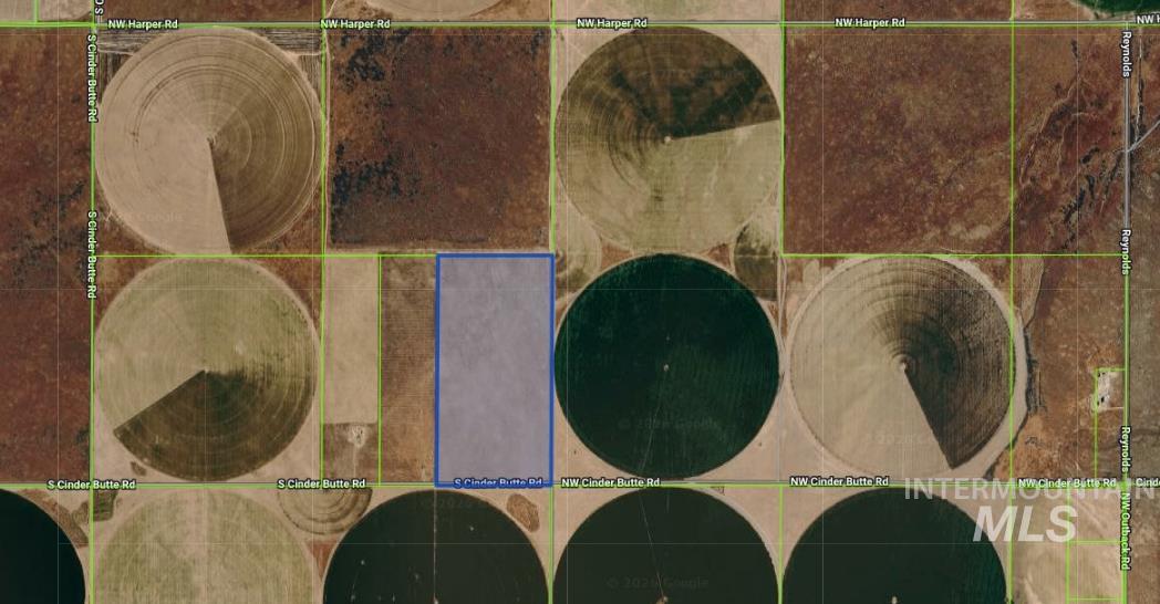 Aerial view of property's location