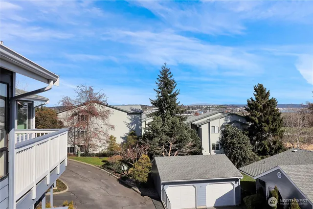 a view of a house with a patio