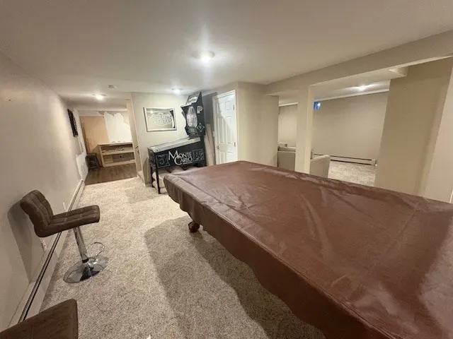 a view of storage and utility room