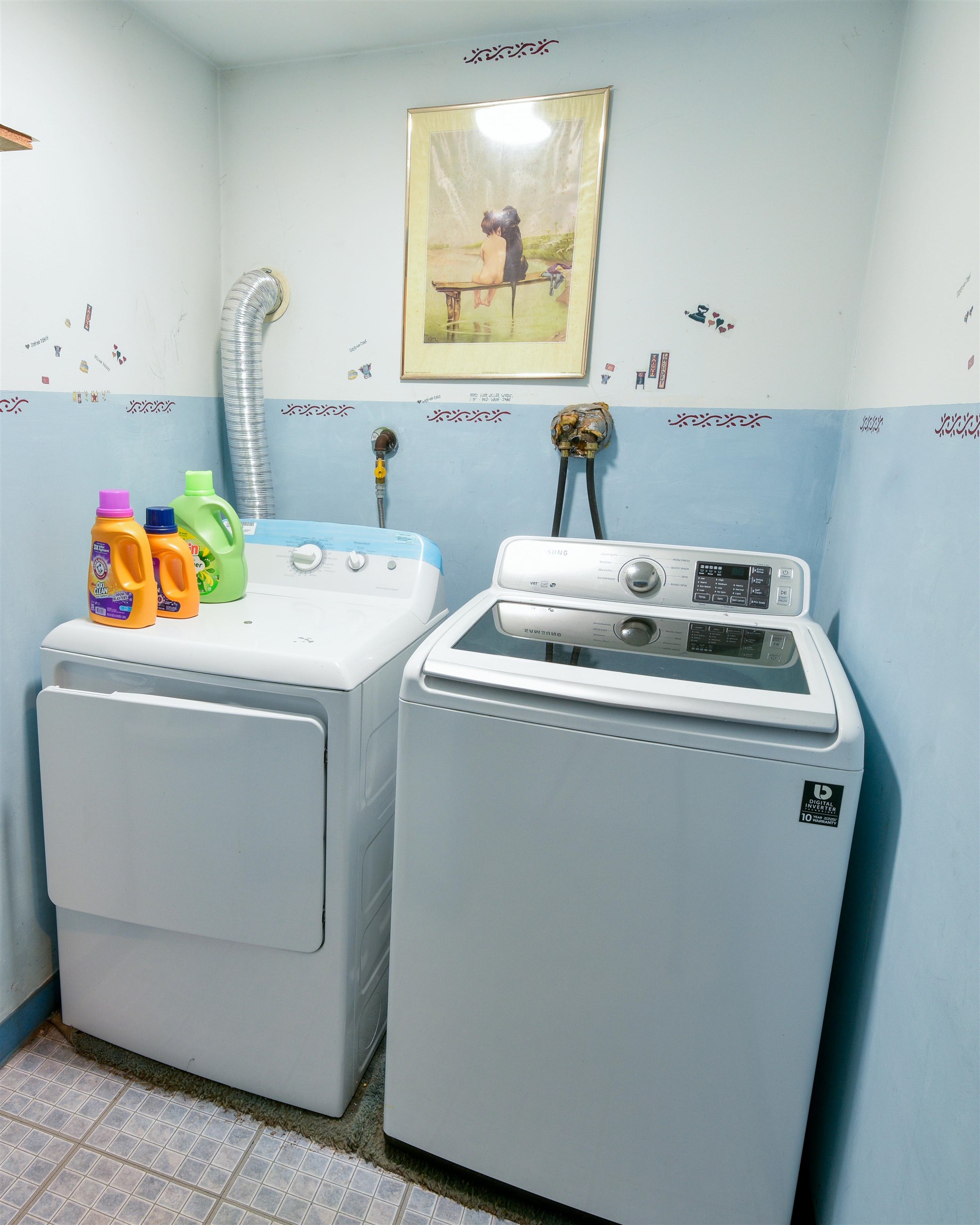 108 West 42nd Street, Unit 1 Bayonne, NJ 07002 - Photo 19 of 21 a utility room with dryer and washer